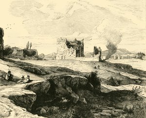 Utsikt över Campagna från Via Appia, 1890. av Unbekannt