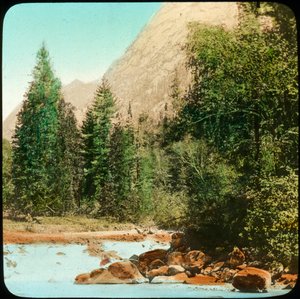 Utsikt över Kolee, Kangra, Punjab, Indien, sent 1800- eller tidigt 1900-tal av Unbekannt