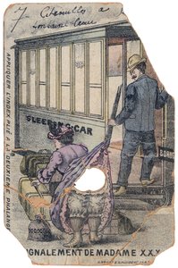 Vintage franskt vykort, c1900 av Unbekannt