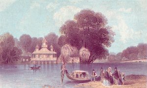 Virginia Water, 1800-talet. av Unbekannt