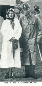Besök i en Durham Pit, 1936 1937 av Unbekannt