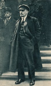 Vladimir Ilich Lenin, rysk bolsjevikledare, Moskva, Ryssland, 1 maj, 1919 av Unbekannt