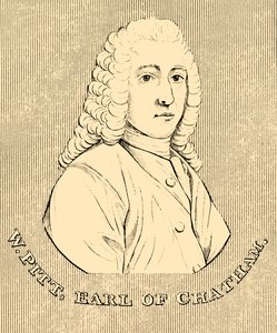W. Pitt, Earl of Chatham, 1708-1778, 1830. av Unbekannt