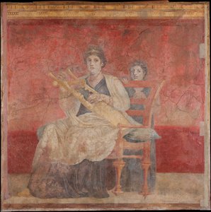 Väggmålning från rum H i P. Fannius Synistors villa i Boscoreale, ca. 50-40 f.Kr. av Unbekannt