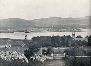 Warrenpoint - Från Omeath, på motsatt sida av Carlingford Lough, 1895 av Unbekannt