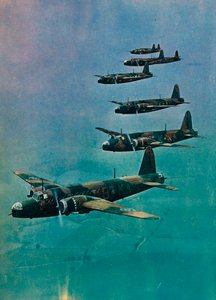 Wellington-Bomber in Formation, 1940 von Unbekannt