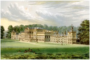 Wentworth Woodhouse, Yorkshire, hem för Earl Fitzwilliam, c1880 av Unbekannt