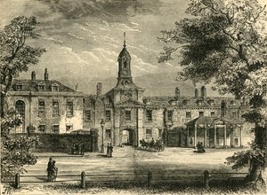 West Front of Kensington Palace, c1876. av Unbekannt