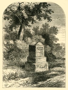 Whittingtons Stone 1820, c1876. av Unbekannt
