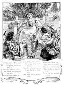 Vem är Silvia, 1895 av Unbekannt