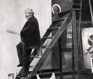 William-Adolphe Bouguereau, fransk konstnär, 1900 av Unbekannt