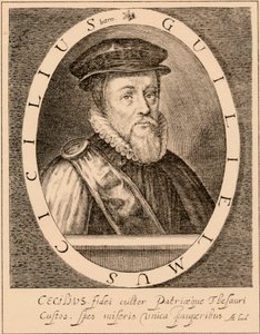 William Cecil, 1:e baron Burghley 1520-1598, engelsk statsman, 1889 av Unbekannt