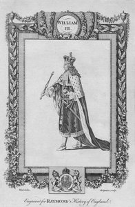 Vilhelm III, c1787 av Unbekannt