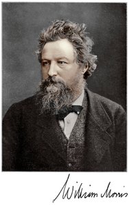 William Morris, engelsk 1800-talskonstnär, författare, socialist och aktivist, 1901 av Unbekannt