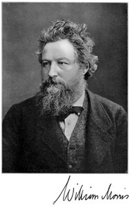 William Morris, engelsk 1800-talskonstnär, författare, socialist och aktivist, 1901 av Unbekannt