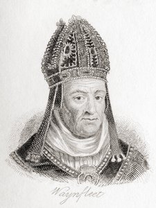 William Waynflete född William Patten, ca 1398 - 1486. av Unbekannt