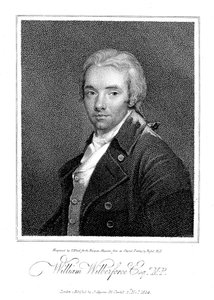 William Wilberforce, engelsk filantrop och förkämpe mot slaveri, 1814 av Unbekannt