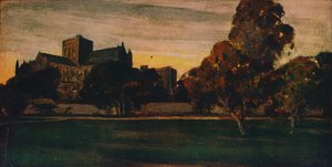 Winchester Cathedral, 1912 av Unbekannt
