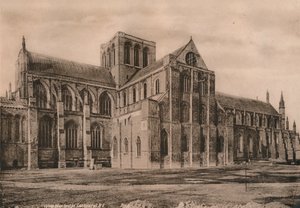 Winchester Cathedral, Hampshire, tidigt 1900-tal av Unbekannt