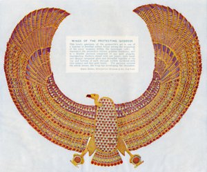 Wings of the Protecting Goddess, c1935 av Unbekannt