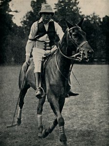 Winston Churchill spelar polo, 1920-talet, 1945. av Unbekannt