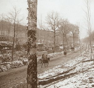 Winter, Genicourt, norra Frankrike, c1914-c1918 av Unbekannt