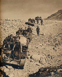 Med Andersons Men i Tunisien, 1943 av Unbekannt