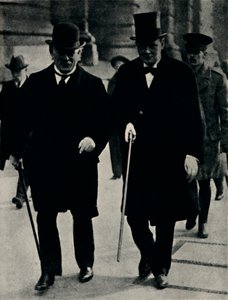 Med David Lloyd George, 1917, 1945. av Unbekannt
