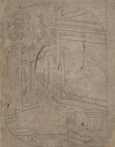Kvinna som lämnar sin älskare, ca. 1790-1820. av Unbekannt