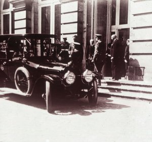 Woodrow Wilson och kung Albert I, c1914-c1918 av Unbekannt