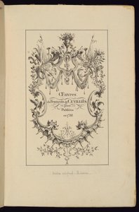 Verk av François de Cuvilliés den äldre av Unbekannt
