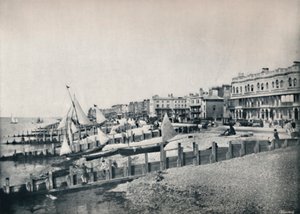 Worthing - Allmän syn på fronten, 1895 av Unbekannt