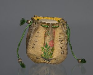 Vävd plånbok, 1700-tal. av Unbekannt