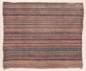 Vävd ulltextil, tidigt 1800-tal. av Unbekannt