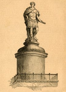 Wrens originaldesign för toppmötet av monumentet, 1897. av Unbekannt