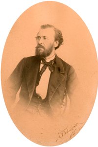 Yakov Polonsky, rysk poet, c1866 av Unbekannt