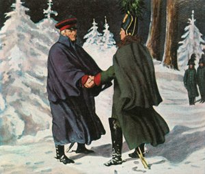 Yorcks möte med den ryske generalen Diebitsch, 25 december 1812, 1936.