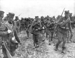 Unga serbiska rekryter, 1914 av Unbekannt