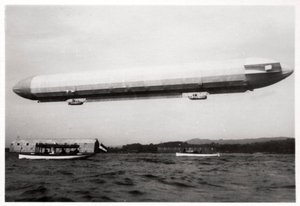 Zeppelin LZ3 luftburen, Tyskland, c1906-1908 1933 av Unbekannt
