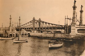 de Smet De Naeyer Bridge, c1928 av Unbekannt