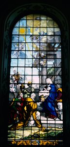 Adoration of the Magi, målning på glas av Joshua Price, 1719 av Unbekannt Unbekannt