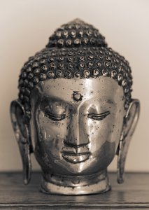 Buddhas huvud av Unbekannt Unbekannt