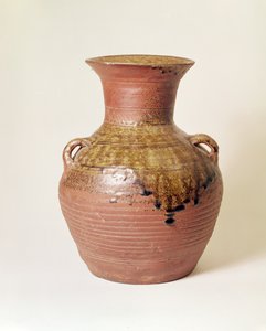 Burk från Handynastin (206 f.Kr.-220 e.Kr.). Proto porslin av Unbekannt Unbekannt