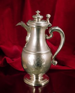 Kanna, av Simon Pantin, 1711 (silver)