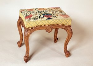 Louis XV pall i provinsstil av Unbekannt Unbekannt