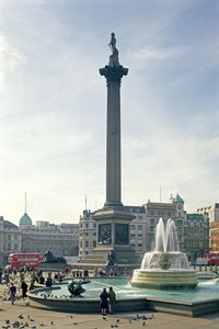 Nelsons Column, byggd 1840-43 av Unbekannt Unbekannt