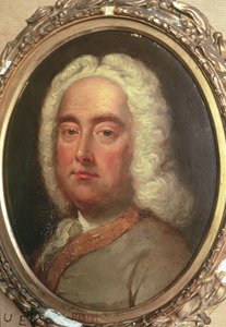 Porträtt av George Frederick Händel (1685-1759) av Unbekannt Unbekannt