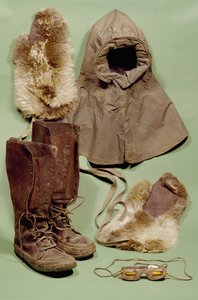 Scotts kläder som användes på Antarktisexpeditionen, 1901-4 av Unbekannt Unbekannt