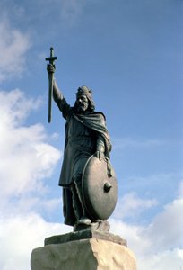 Staty av Alfred den store (849-99) (se även 10842)