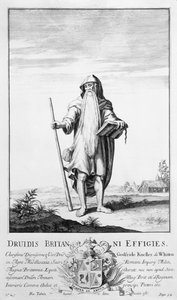 En druid (gravyr) av Unbekannt